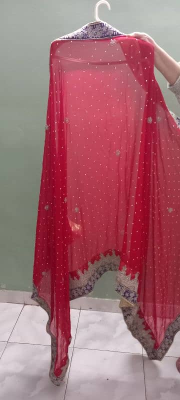 Bridal Sharara 03 Piece ready made Stitched 4