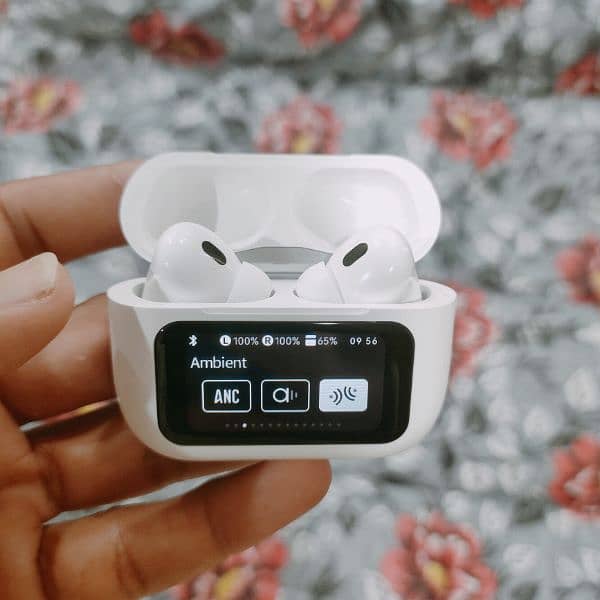 airpods A9 pro with silicone case full box ha 3