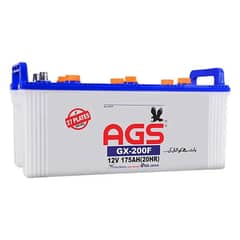 AGS Battery GX 200 175 AH 27 Plate AGS Battery