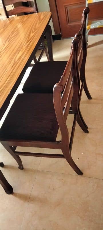 dining table for sale with large wood and top 1