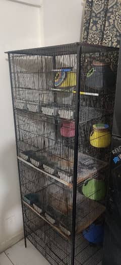 Cage available for sale 8 portion