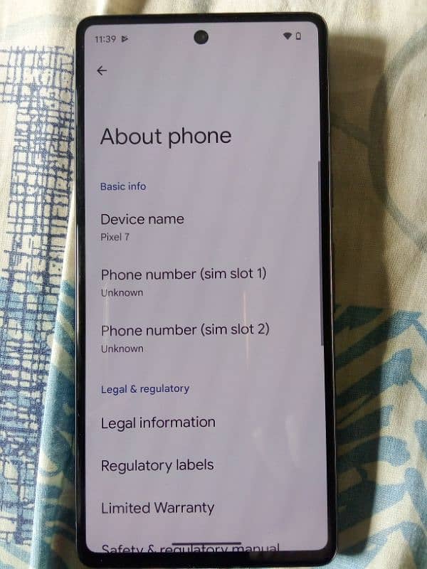 Google pixel 7 for sale - Non PTA 3