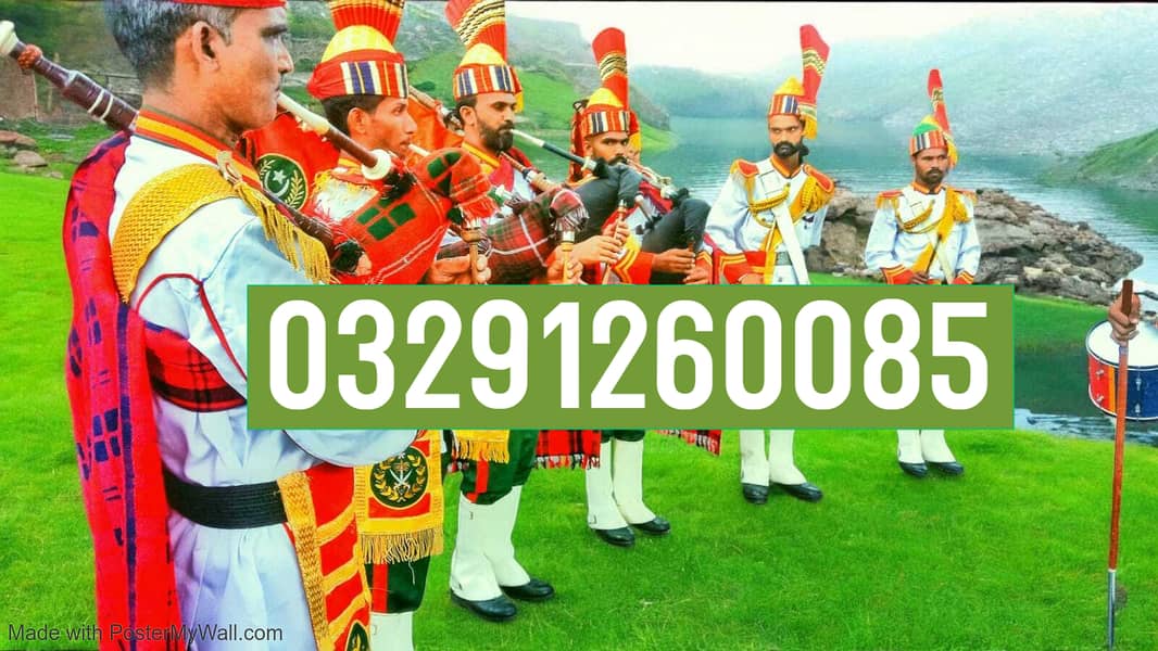 Fauji Band, Band Baja, Events, Dhol services, Fauji Pipe Band 1