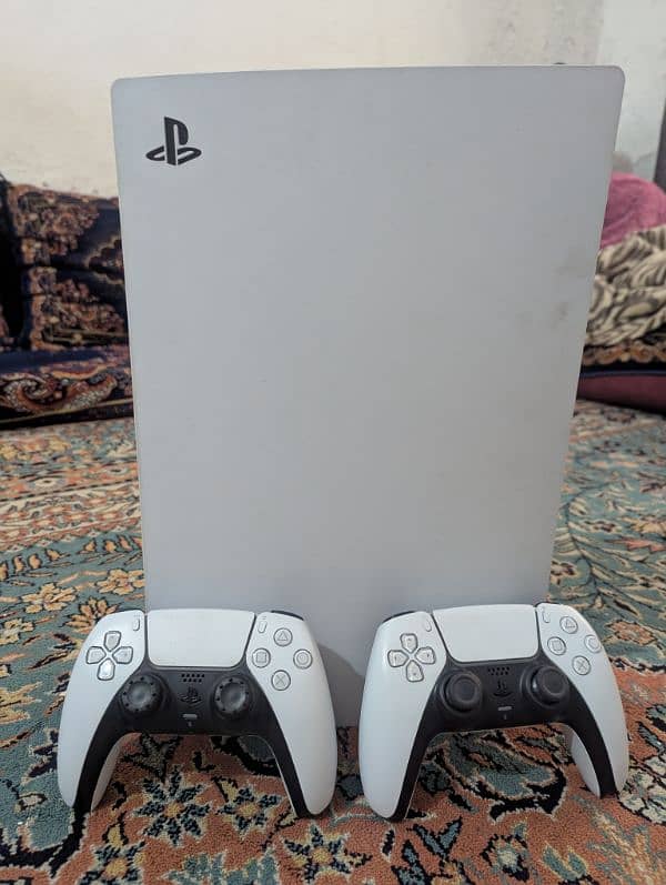 ps5 disk edition uk | 2 controllers box 825gb 0