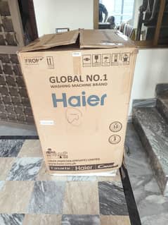 Haier  - full size (15 kg )  new condition fully Automtic .  1 Tuch