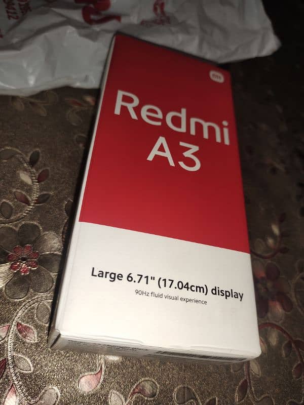 Redmi A3 just box open full warranty 10/10 condition 2