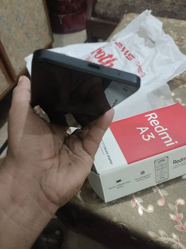 Redmi A3 just box open full warranty 10/10 condition 4