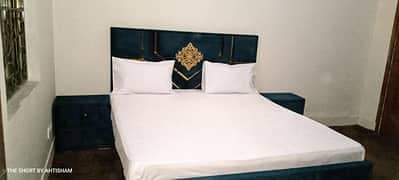 Bed/bed set/king size bed/wooden bed/double bed/poshish bed for sale 2