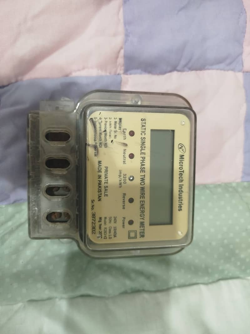 Digital Electric Meter (Microtech) 1