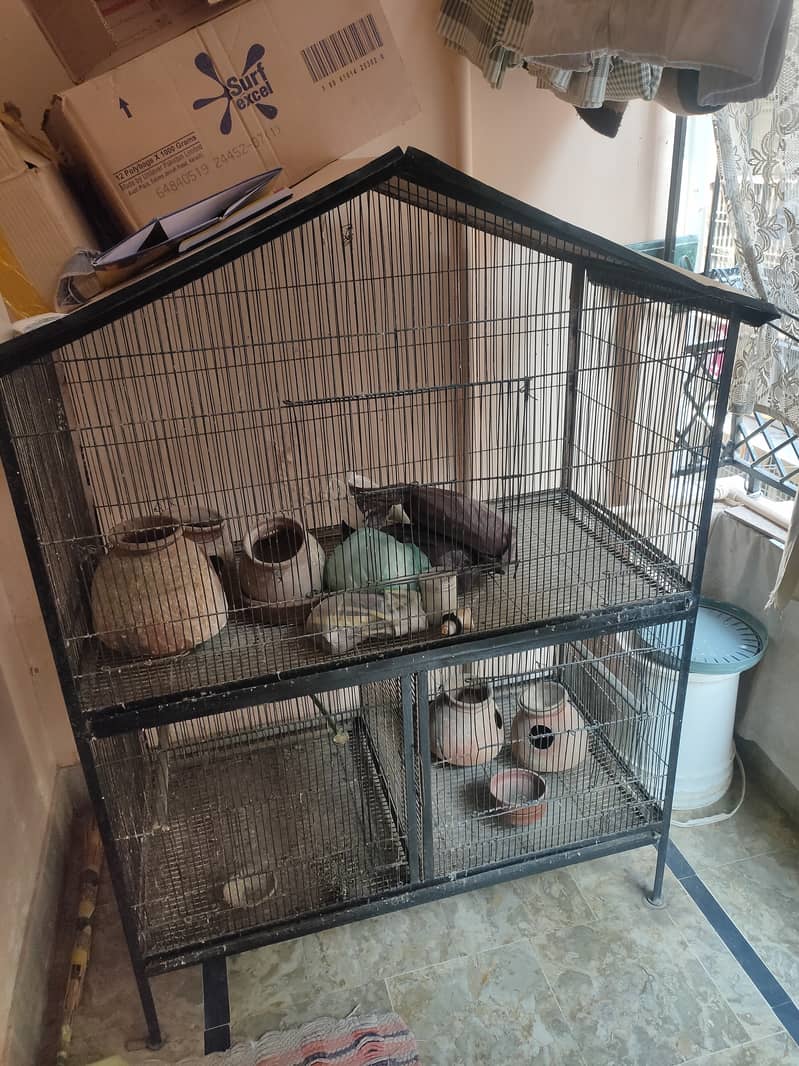 Huge size cage for sale in very good condition 1