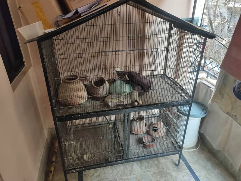 Huge size cage for sale in very good condition 2