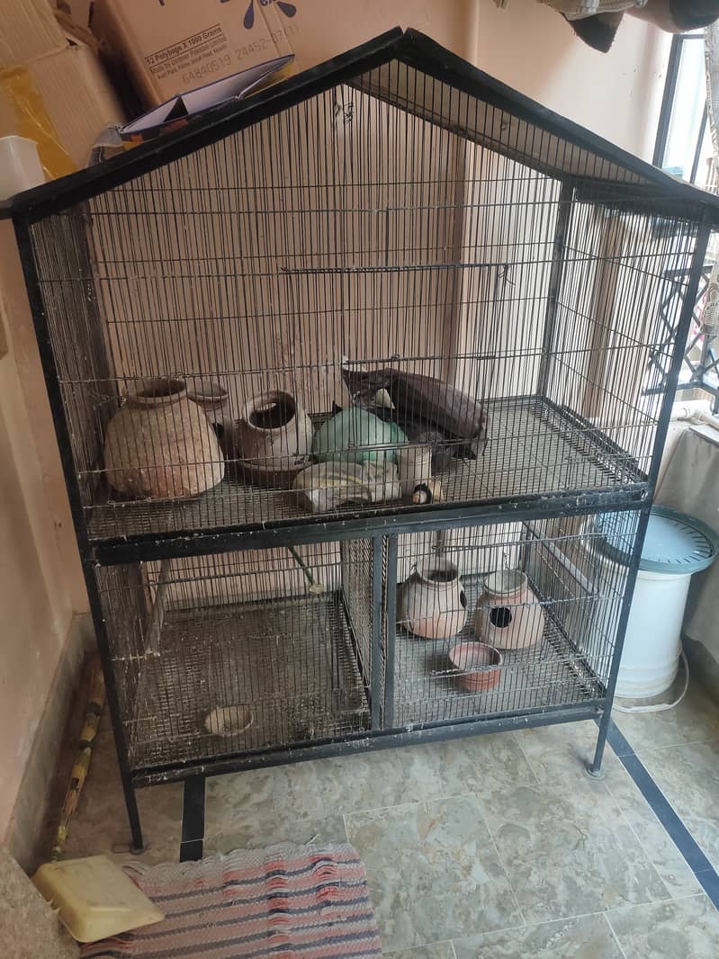 Huge size cage for sale in very good condition 5