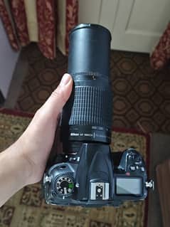 Nikon D7000 with 70-300mm lens