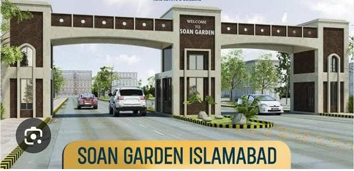 1 kanal commercial plor for sale sohan garden islamabad 0