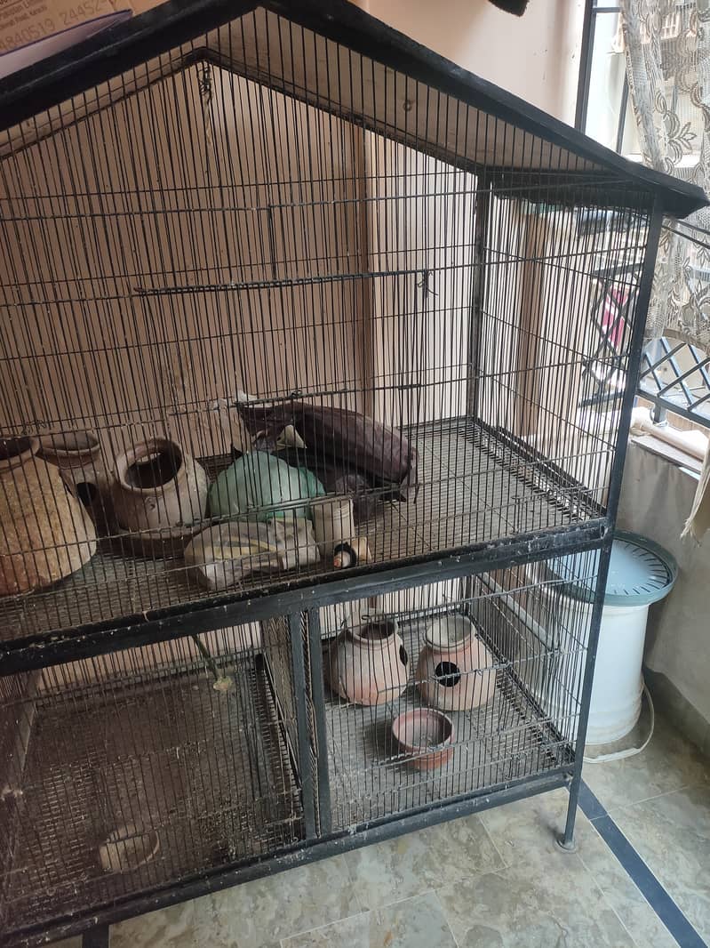 Huge size cage for sale in very good condition 3