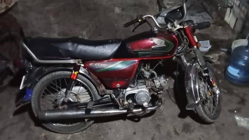 Honda 70 model 2013 location Gujranwala 3