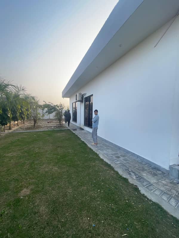 Luxurious 4 Kanal Farmhouse for Sale on Barki Road Prime Location Facing BRB Canal 7