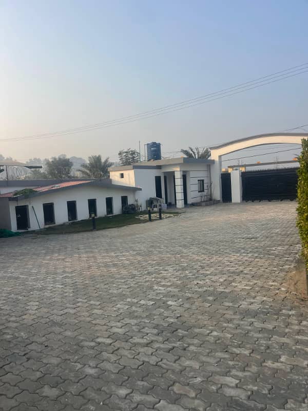 Luxurious 4 Kanal Farmhouse for Sale on Barki Road Prime Location Facing BRB Canal 11