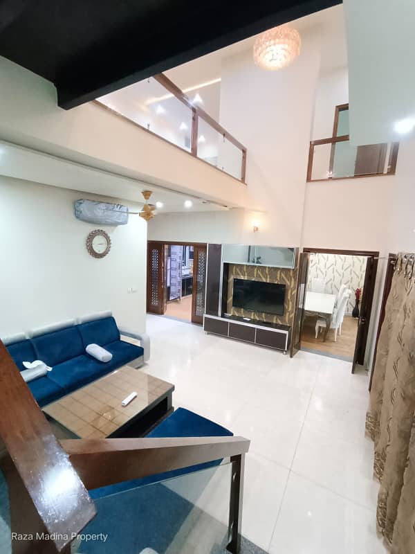 Fully Furnished Luxury House For Rent 7 Marla In Eden Valley Society Area Boundary Canal Road Faisalabad 21