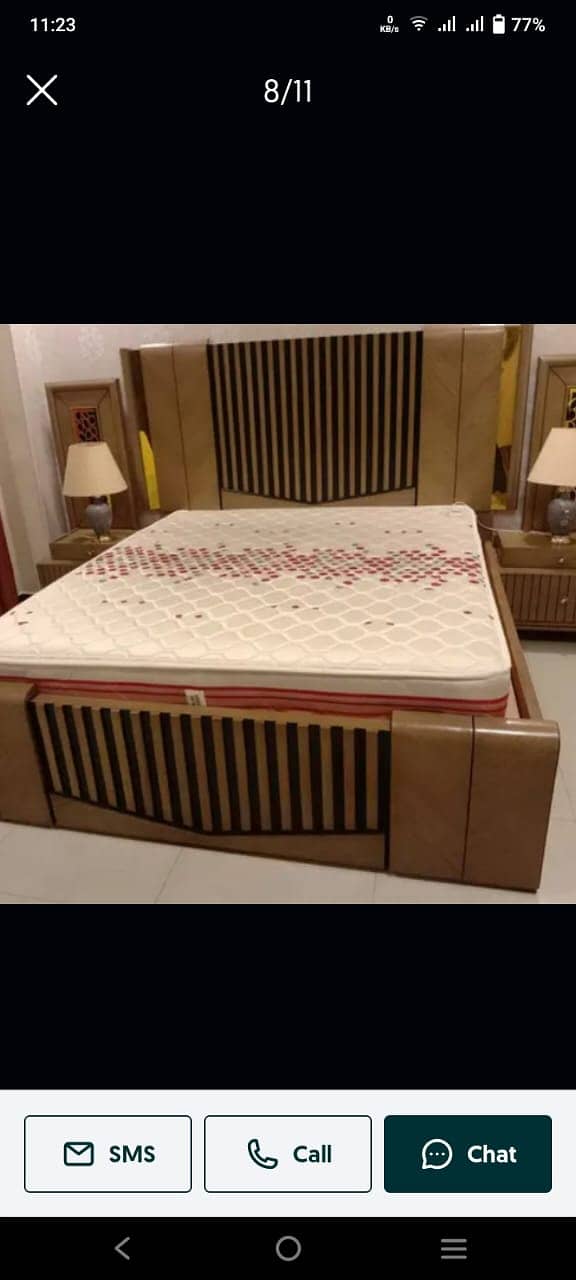 bed / bed set / double bed / king size bed / polish bed / wooden bed 1