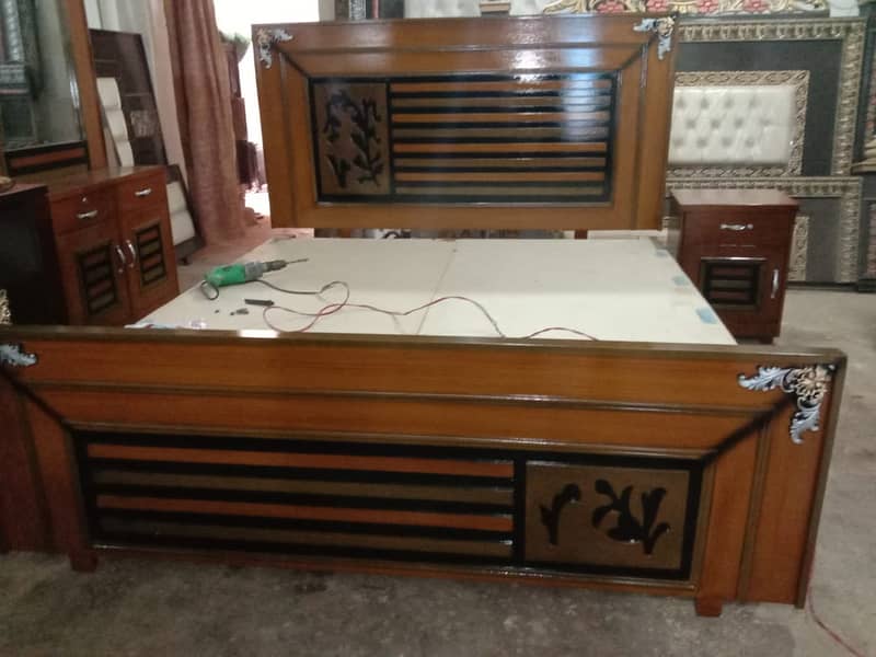 bed / bed set / double bed / king size bed / polish bed / wooden bed 7