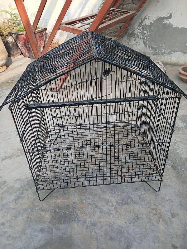 Ringneck Cage(Tray + Pots) 0