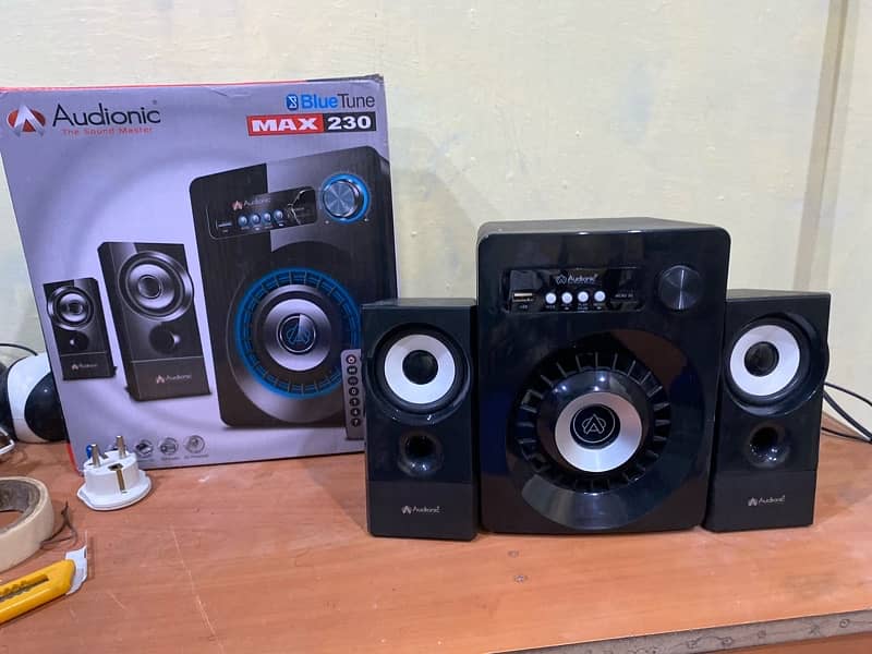 new audionic blue tune Max 230 speakers 0