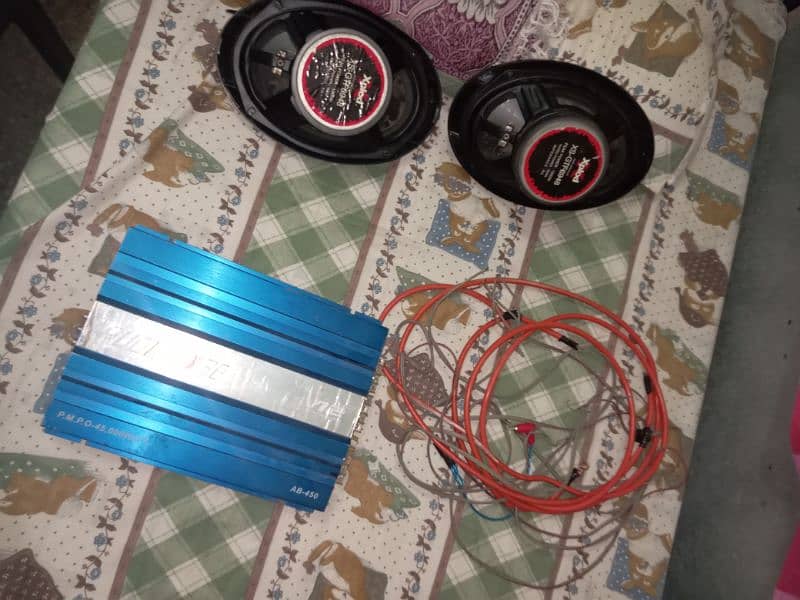 amplifier or speaker bikul new hai thorie sa istmal hou hai 2