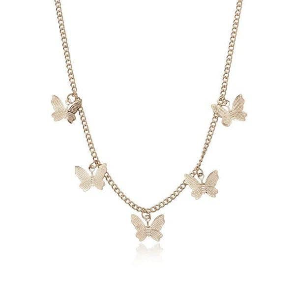 butterfly necklace for girls 1