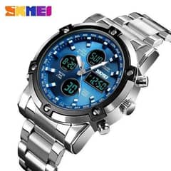 Skmei 1389- Metal Band Men Watch