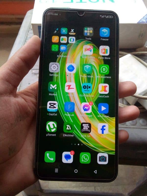 Infinix Note 12 complete saman 10. by. 11 condition 8/128gb 4