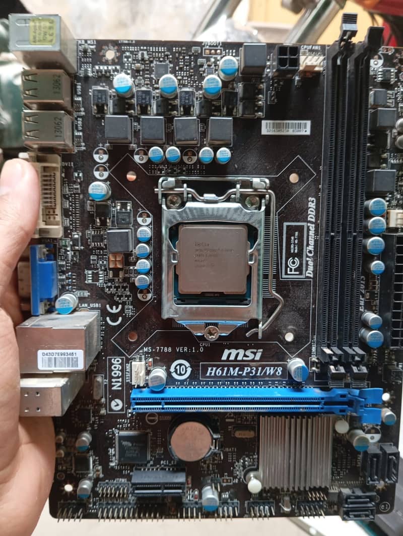 I5 3470S with MSI H61 motherboard 1