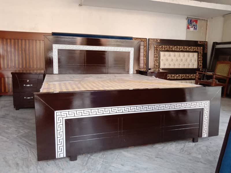 bed / bed set / double bed / king size bed / polish bed / wooden bed 5