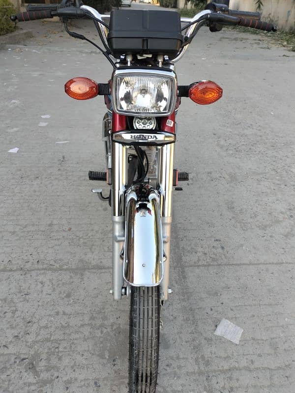 Honda CG125 model 2024 Islamabad number 03055228242 3