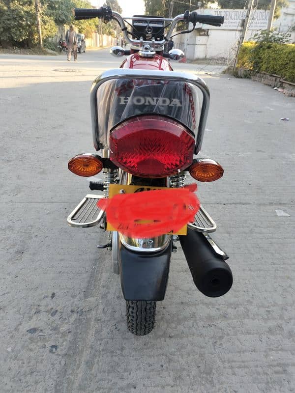 Honda CG125 model 2024 Islamabad number 03055228242 9