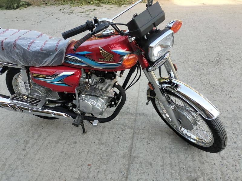 Honda CG125 model 2024 Islamabad number 03055228242 13