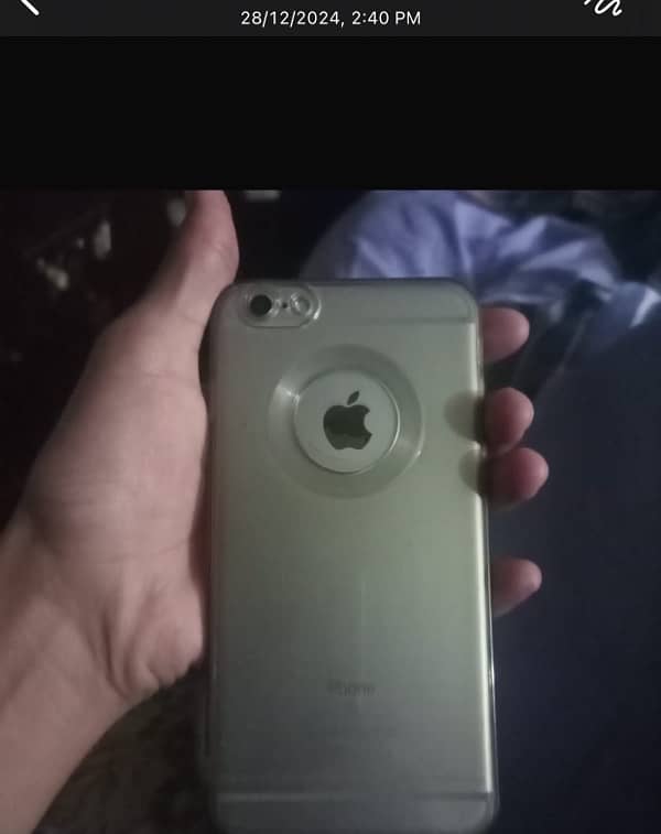 iPhone 6splus lush condition no any fault pta approved bh 100 1