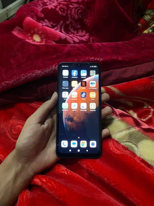 Redmi 9c with box 1