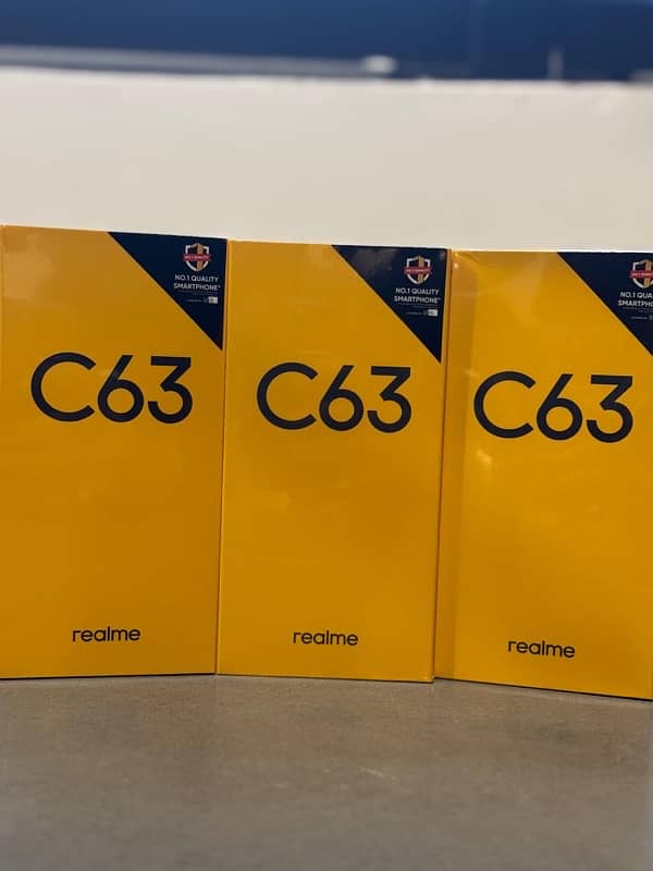 Realme C63 BOX PACK PTA APPROVED 0