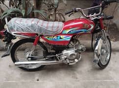 Honda CD 70 2024 Model total original brand New bick