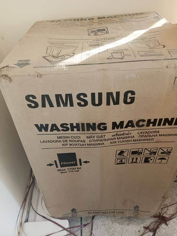 Samsung washing machine 5