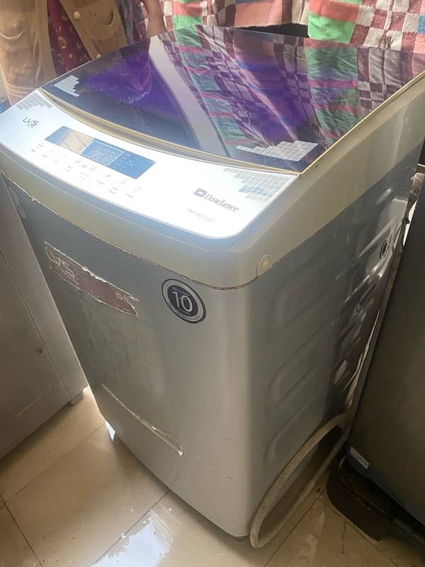 Dawlance auto washing machine 3