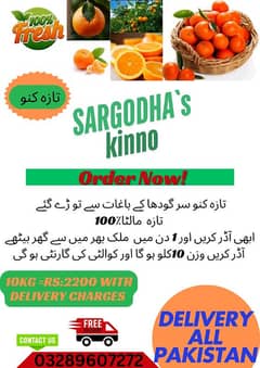 Fresh kinno/ oranges \ Malta from Sargodha (10kg)