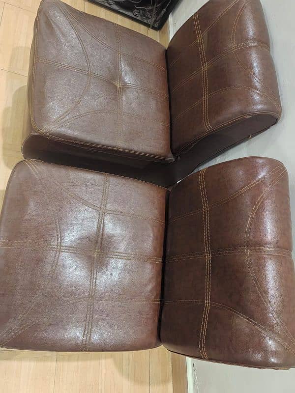 2 seats  office sofa  pair 5