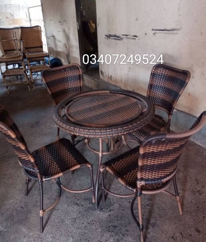 Garden chairs/rattan sofa sets/dining tables/UPVC outdoor furniture 3