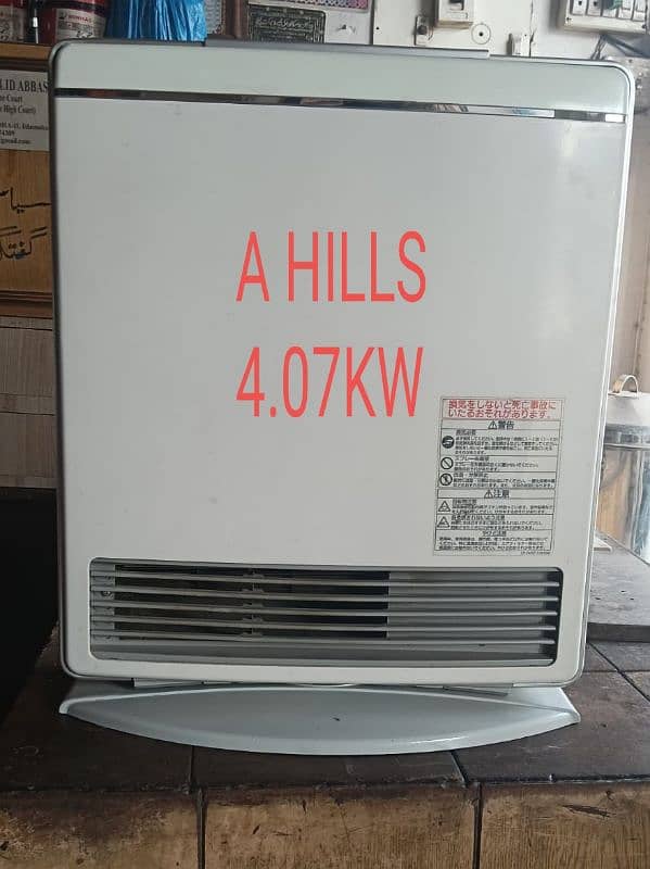 rinnai 4.07kw hybrid blower gas heater 1