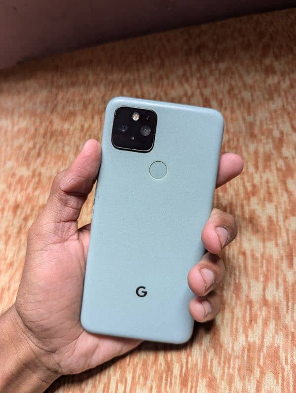 Google Pixel 5 panel damage 0