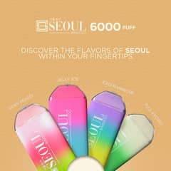 " Seoul in Your Pocket – Jelly Ice Vape with 6000 Puffs! "