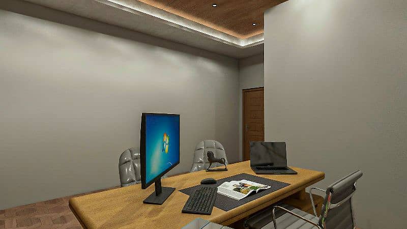 Architecture 3d modeling & rendering interior design 7