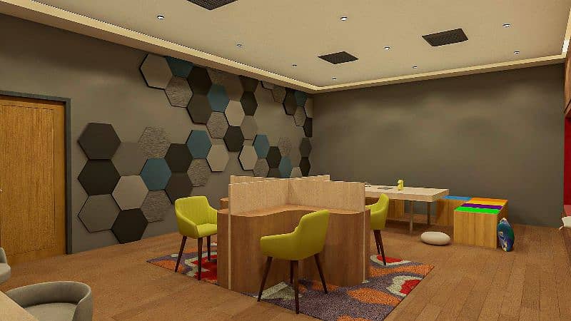 Architecture 3d modeling & rendering interior design 11